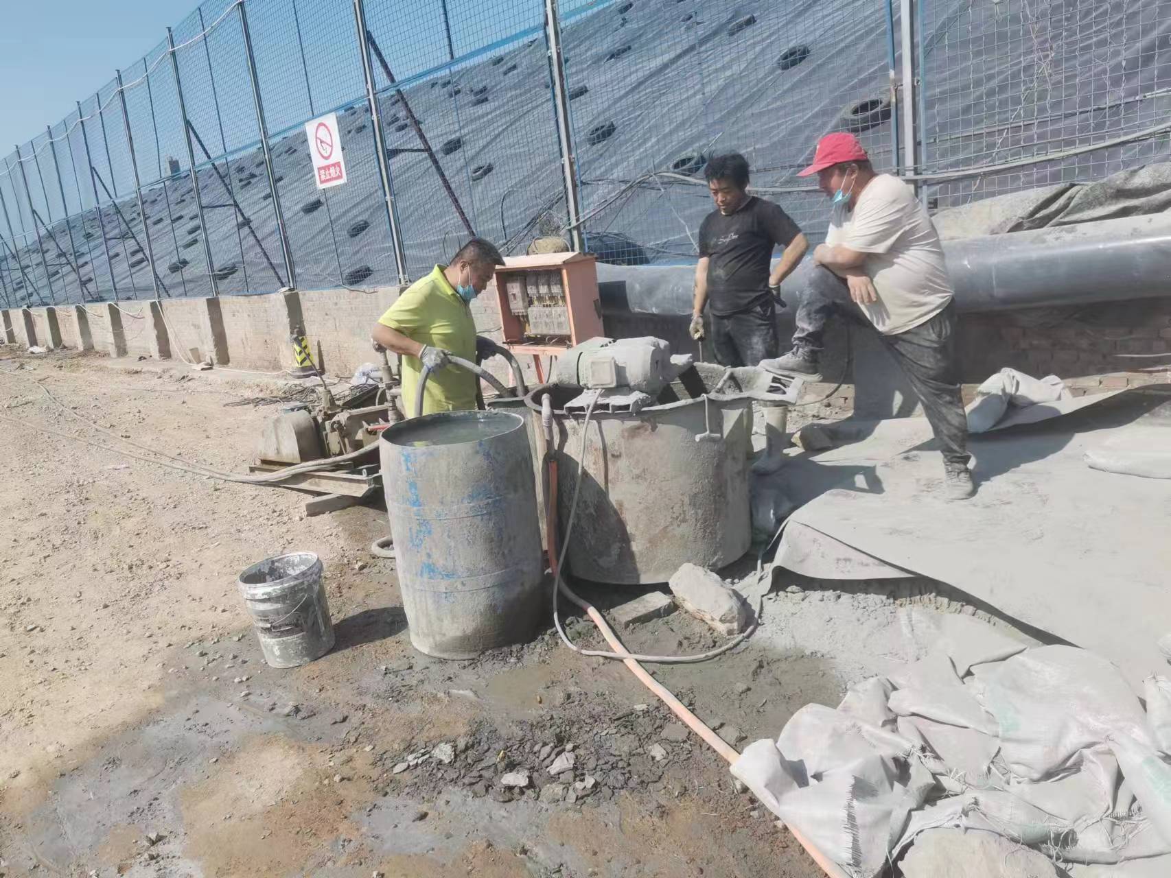 柳城袖阀管注浆